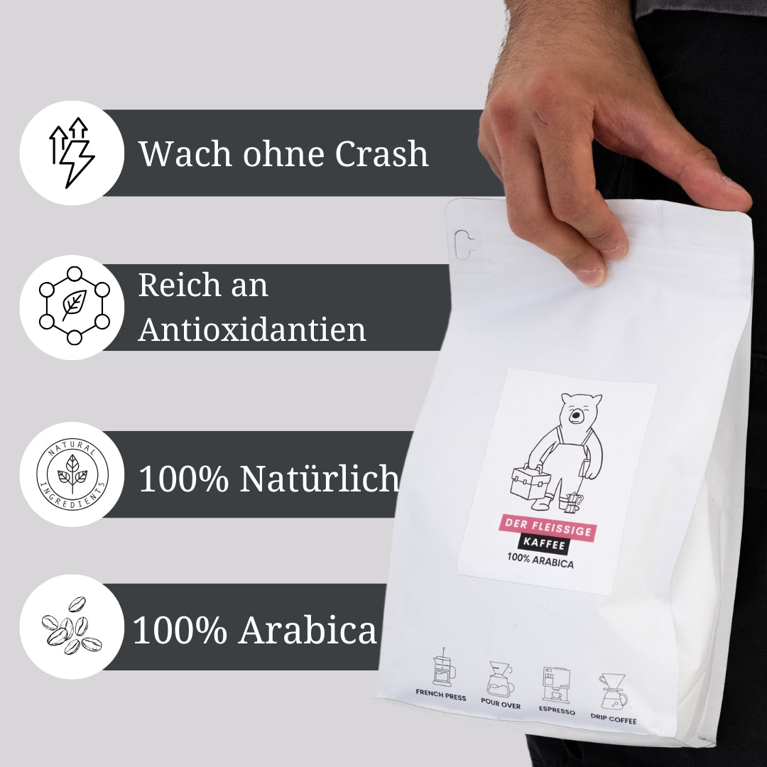 Light Roast, Kaffee 100% Arabica Kaffee