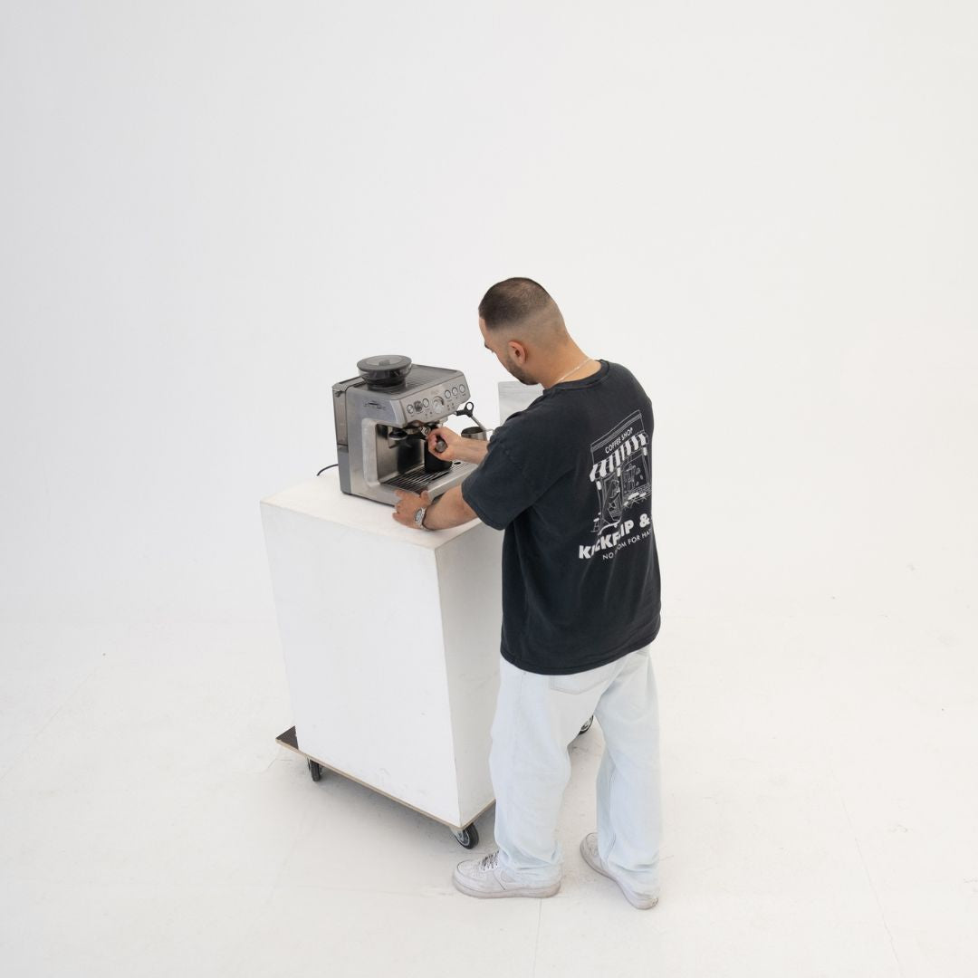 Kickflip and Sip, Wanja Fashion Premium-Shirt, Oversize