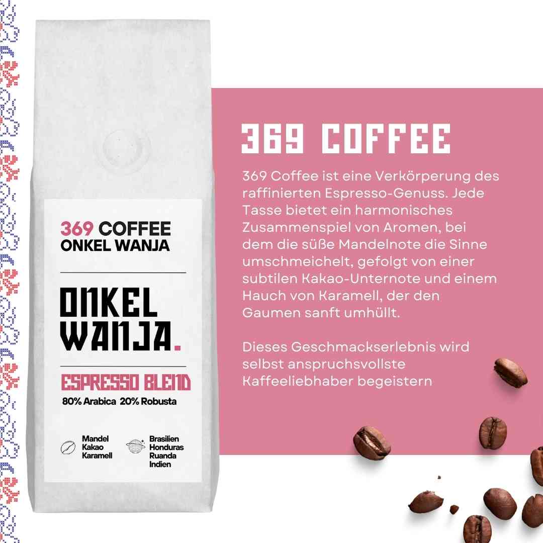 Starter-Kit 369 Coffee & Life Path 5 Set Espresso Bohnen