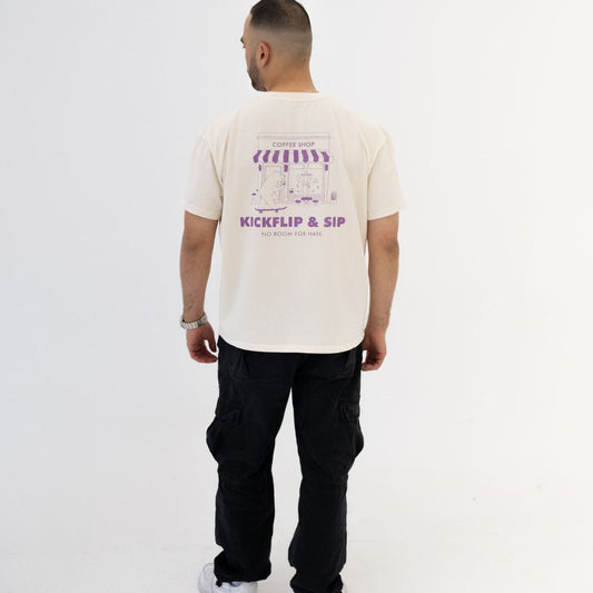 Kickflip & Sip Wanja Fashion Oversize Premium-Shirt